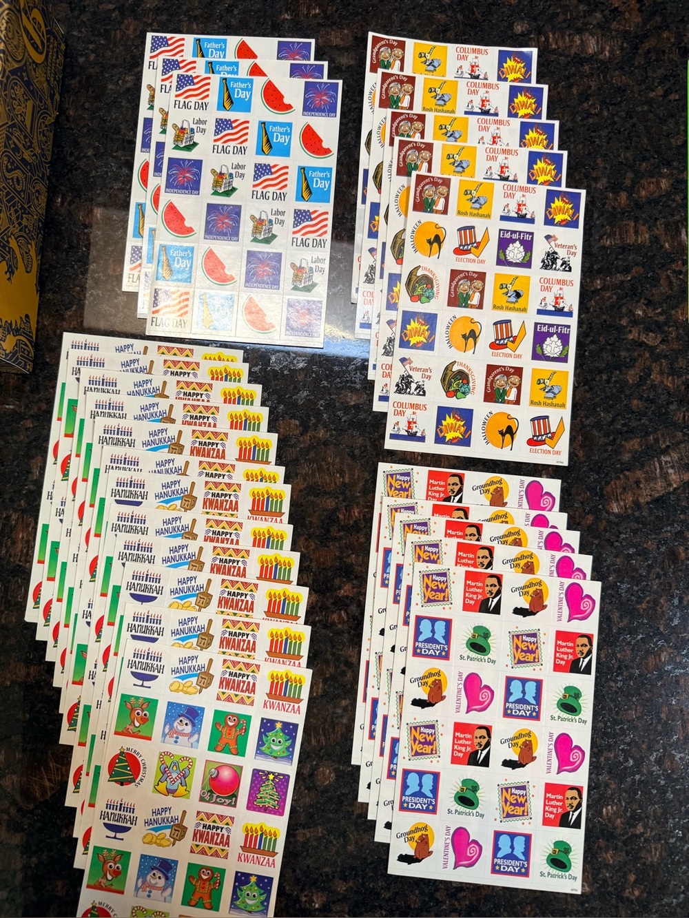 Assorted Teacher Sticker Sheets Lot - Picture 4 of 6